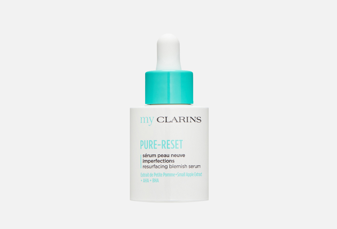Clarins Resurfacing Blemish Face Serum Myclarins Pure-Reset 30 ml Clarins Resurfacing Blemish Face Serum Myclarins Pure-Reset