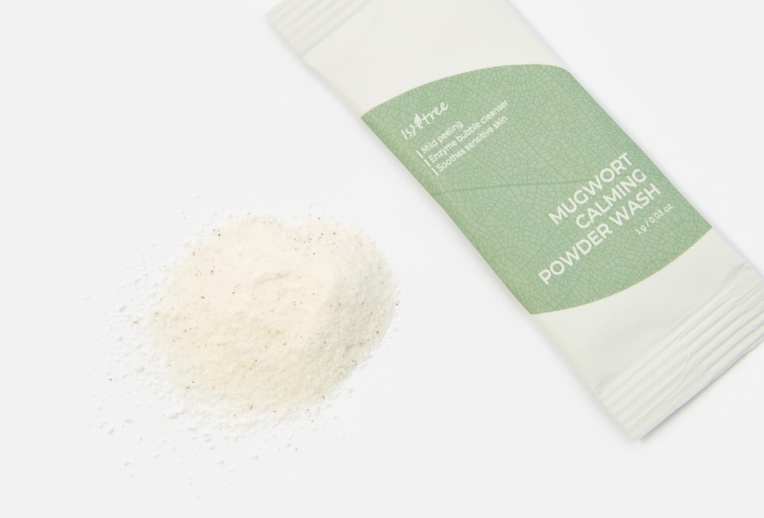 IsNtree Calming Powder Cleanser Mugwort 25 pcs IsNtree Calming Powder Cleanser Mugwort