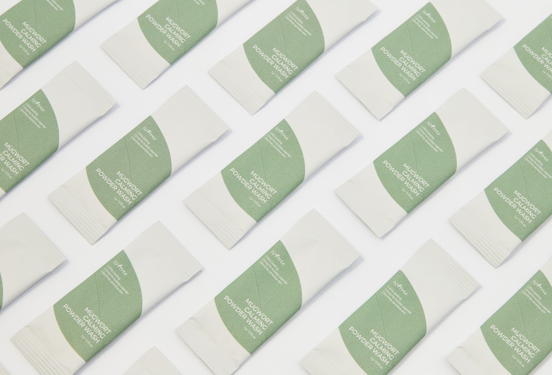 IsNtree Calming Powder Cleanser Mugwort 25 pcs IsNtree Calming Powder Cleanser Mugwort