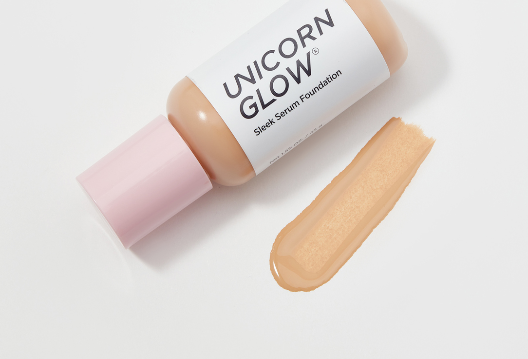 UNICORN GLOW. Foundation Sleek Serum 266C 45 ml UNICORN GLOW. Foundation Sleek Serum