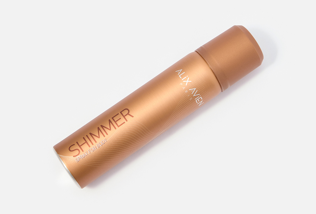 ALIX AVIEN Спрей для тела и ног с шимером Shimmer spray for body 01, Transparent 75 мл ALIX AVIEN Спрей для тела и ног с шимером Shimmer spray for body