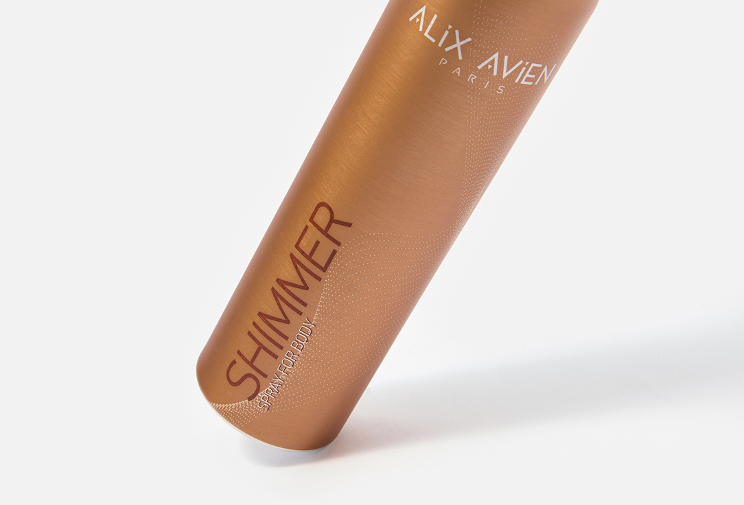 ALIX AVIEN Спрей для тела и ног с шимером Shimmer spray for body 01, Transparent 75 мл ALIX AVIEN Спрей для тела и ног с шимером Shimmer spray for body