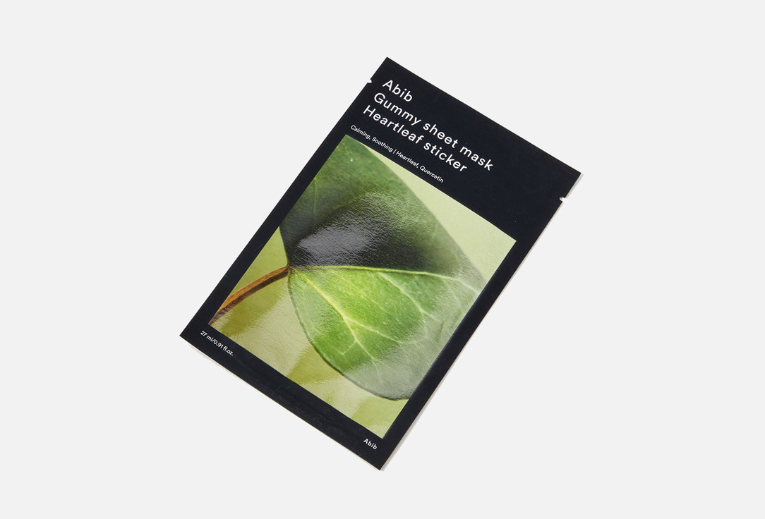 ABIB Face sheet mask Heartleaf sticker