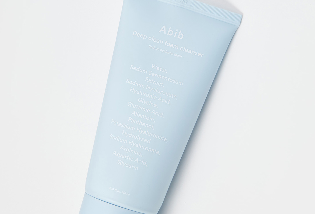 ABIB Deep face cleansing foam Sedum hyaluron foam