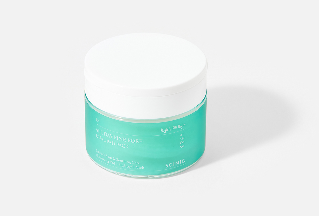 SCINIC Face Pads All Day Fine Pore Dual Pad Pack