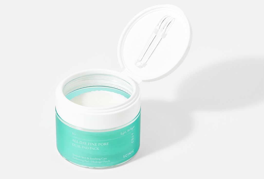 SCINIC Face Pads All Day Fine Pore Dual Pad Pack