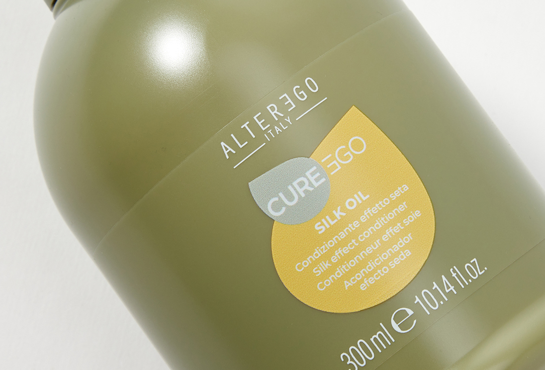 ALTEREGO ITALY Smoothing Hair Conditioner Curego Silk Oil 300 ml ALTEREGO ITALY Smoothing Hair Conditioner Curego Silk Oil