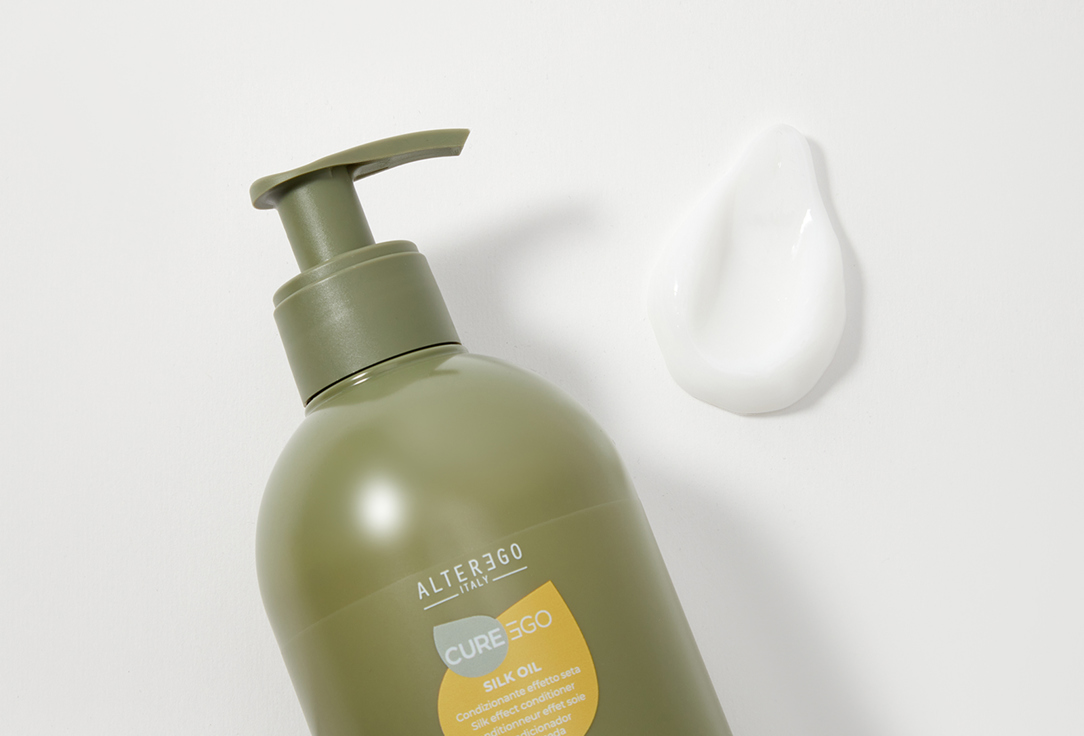 ALTEREGO ITALY Smoothing Hair Conditioner Curego Silk Oil 300 ml ALTEREGO ITALY Smoothing Hair Conditioner Curego Silk Oil