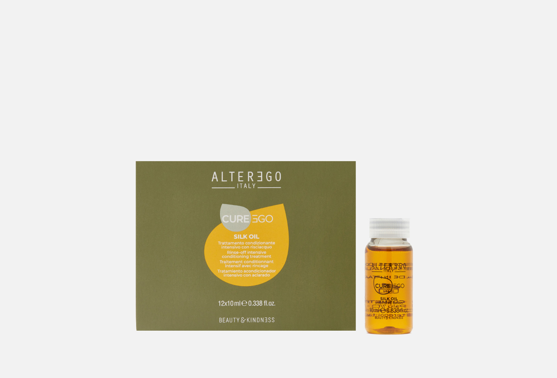 ALTEREGO ITALY Repiring & Nourishing hair Treatment Curego Silk Oil 12 pcs ALTEREGO ITALY Repiring & Nourishing hair Treatment Curego Silk Oil