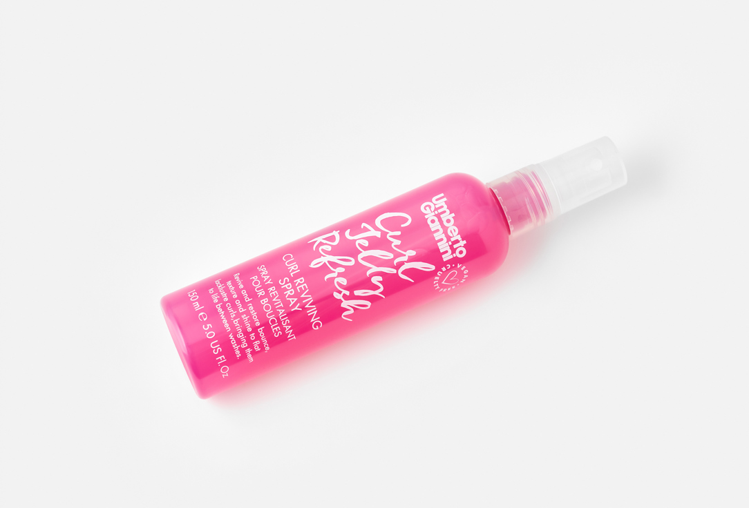 Umberto Giannini Revitalizing Hair Spray Curl Jelly Refresh