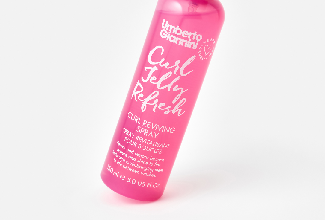 Umberto Giannini Revitalizing Hair Spray Curl Jelly Refresh