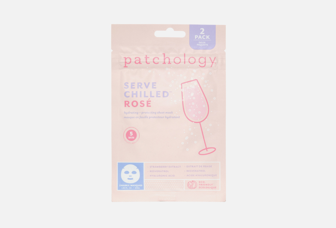 Patchology Sheet mask duo Rosé