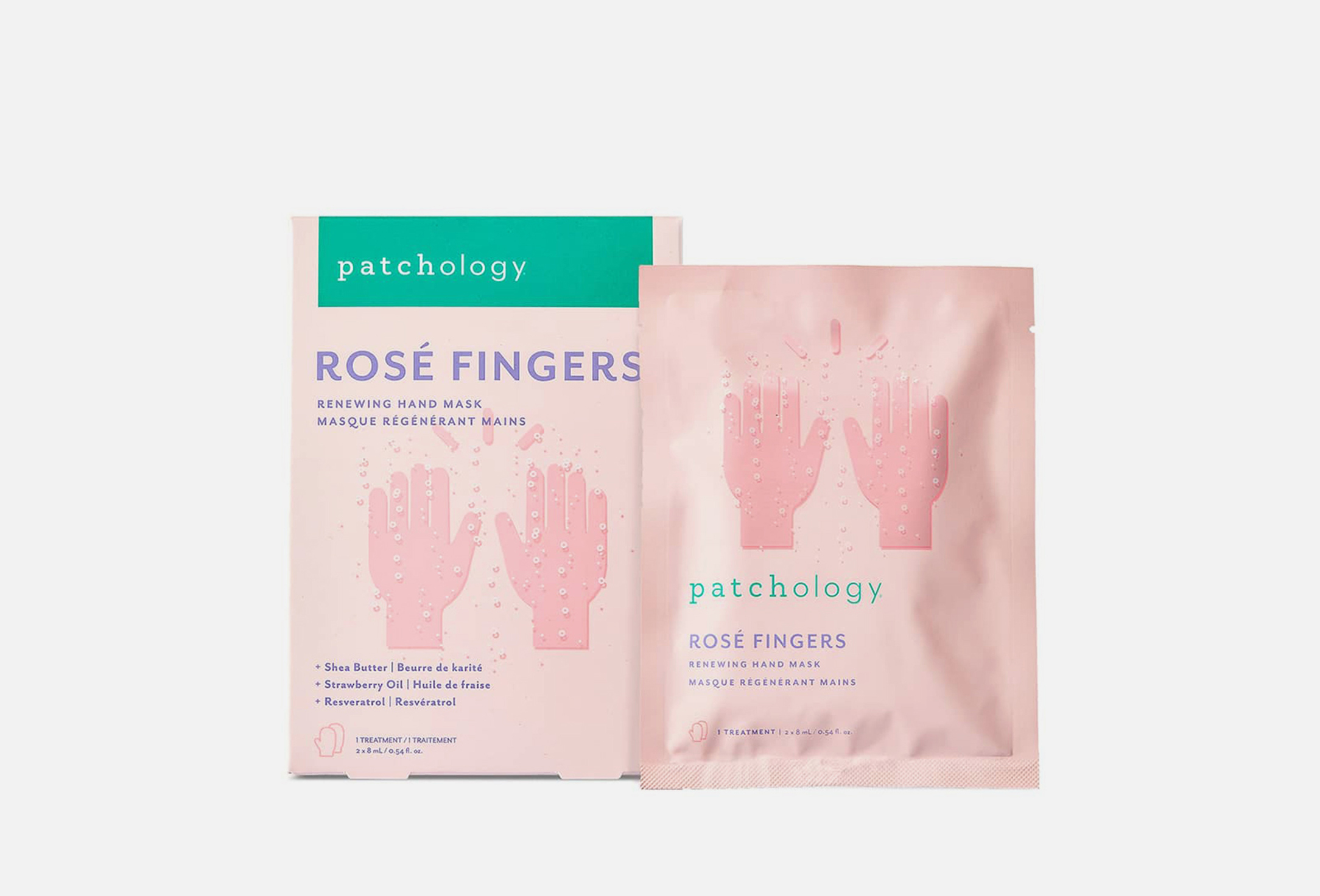 Serve chilled rosé fingers 1