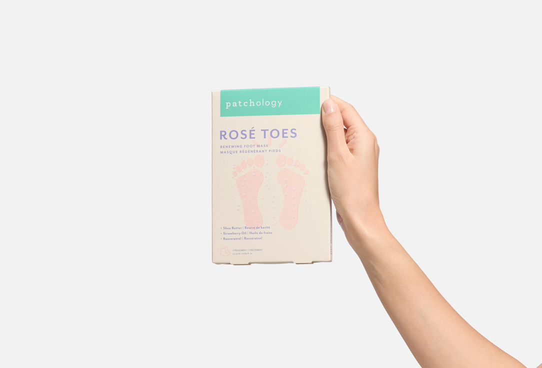 Patchology Foot mask Serve chilled rosé toes
