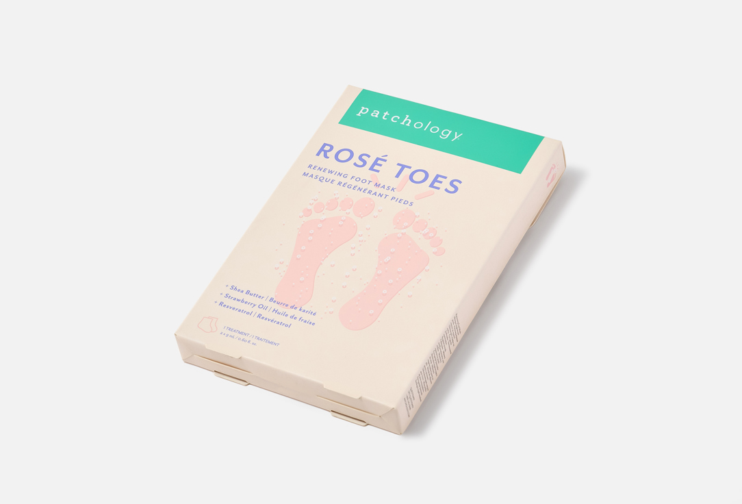 Patchology Foot mask Serve chilled rosé toes