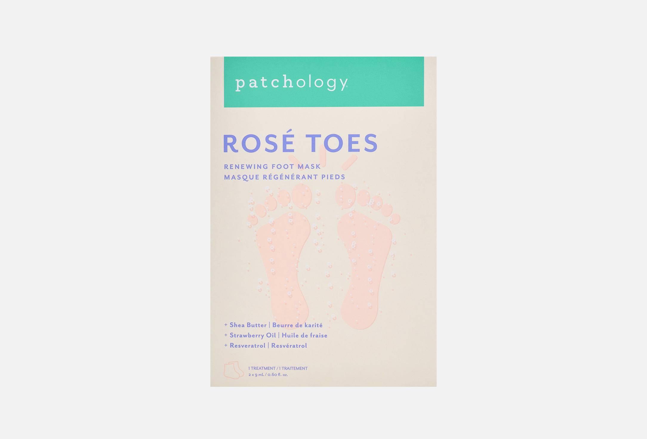 Serve chilled rosé toes  1 
