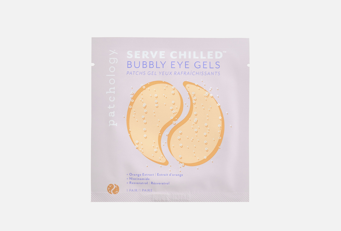 Patchology Eye gel patches Serve chilled bubbly