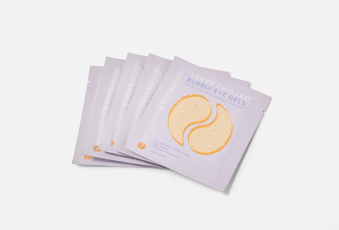 Patchology Eye gel patches Serve chilled bubbly