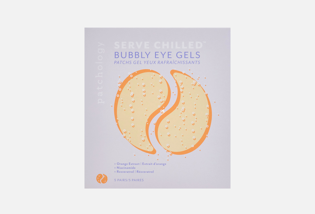 Patchology Eye gel patches Serve chilled bubbly