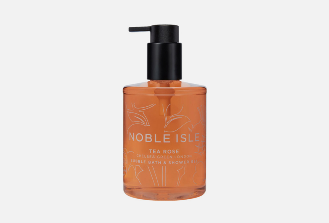 نوبل آيل جل حمام الفقاعات والاستحمام تي روز 250 مل نوبل آيل جل حمام الفقاعات والاستحمام تي روز