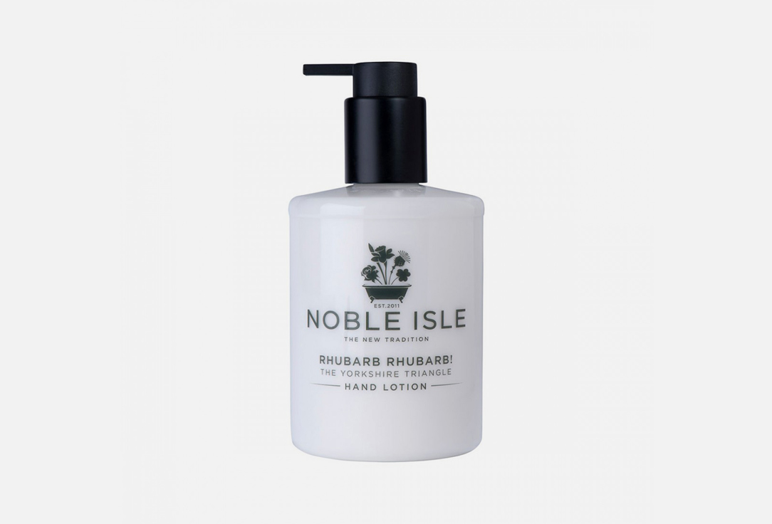 Noble Isle Hand lotion Rhubarb rhubarb! 250 ml Noble Isle Hand lotion Rhubarb rhubarb!