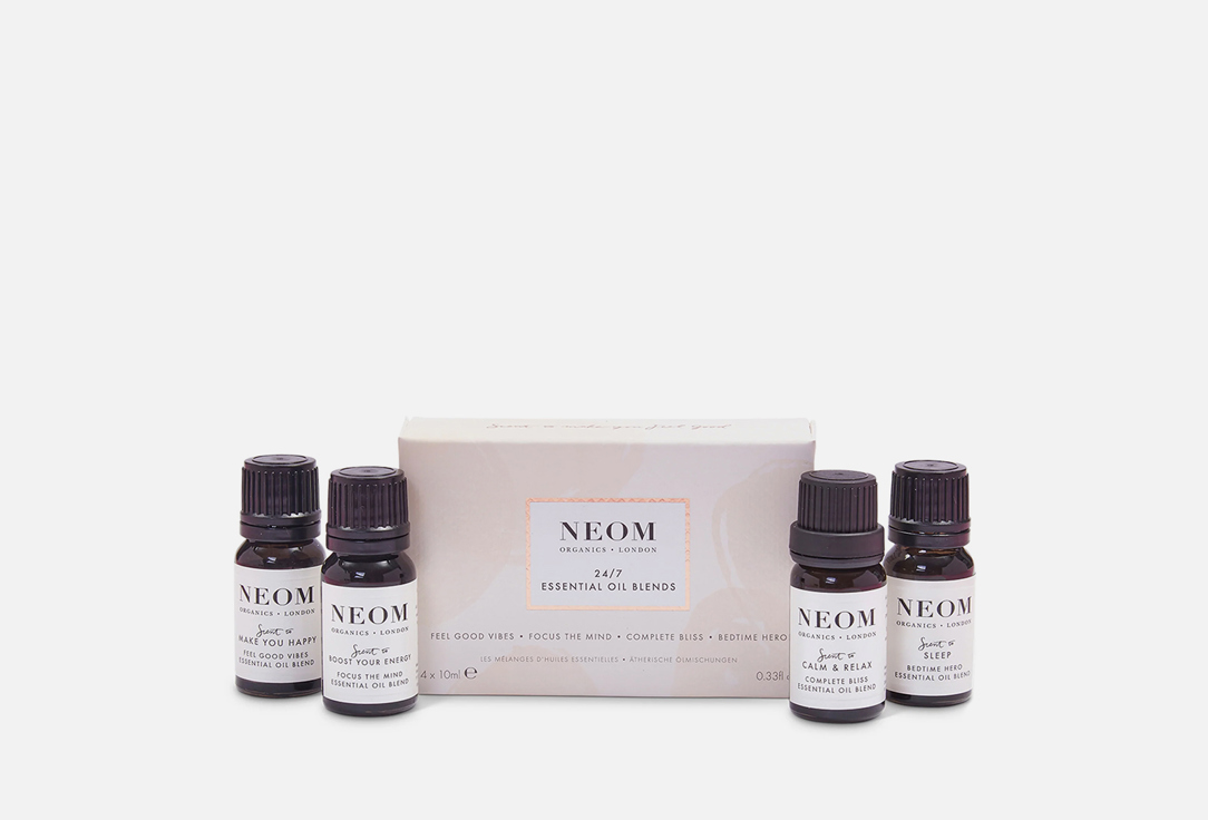 Neom Essential Oil Blends Wellbeing