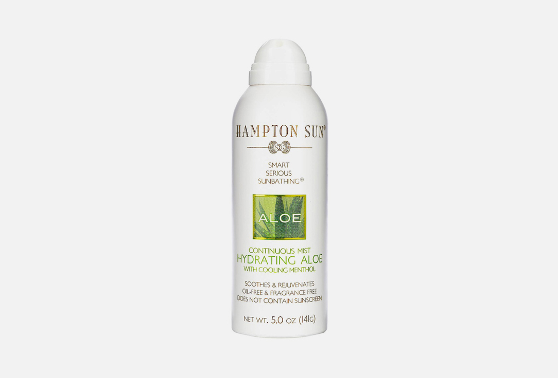 Hampton Sun refreshing face mist Hydrating aloe continuous mist 141 g Hampton Sun refreshing face mist Hydrating aloe continuous mist