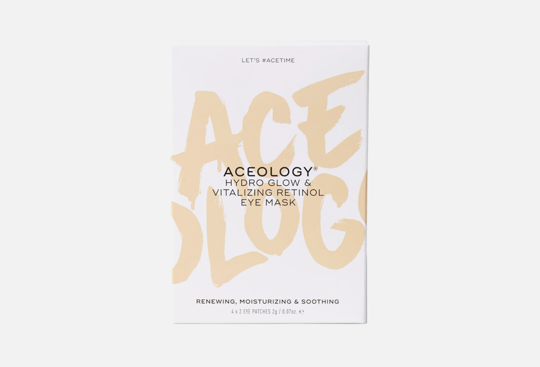 Aceology retinol eye mask Hydro glow & vitalizing 4 pcs Aceology retinol eye mask Hydro glow & vitalizing