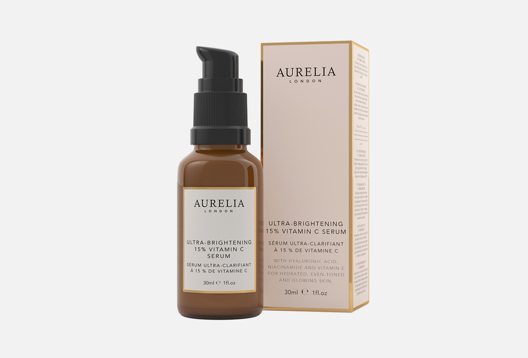 Aurelia Brightening Face serum Ultra brightening 15% vitamin c serum 30 ml Aurelia Brightening Face serum Ultra brightening 15% vitamin c serum