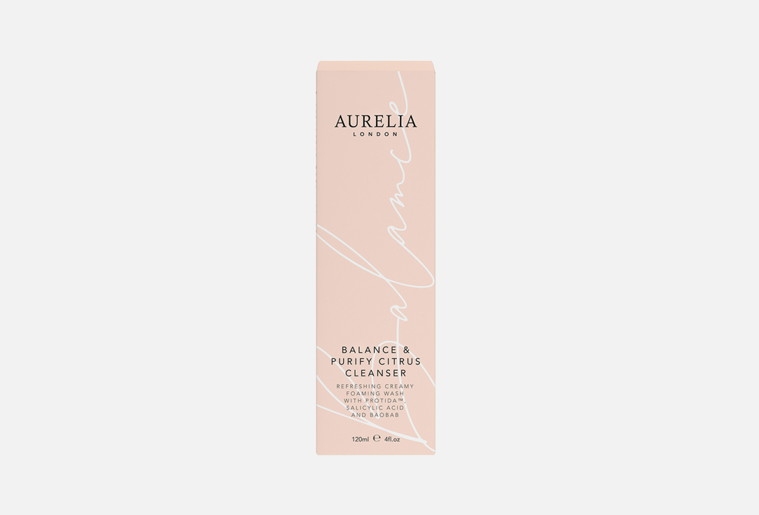 Aurelia Exfoliating gel cleanser Balance & purify citrus cleanser 120 ml Aurelia Exfoliating gel cleanser Balance & purify citrus cleanser