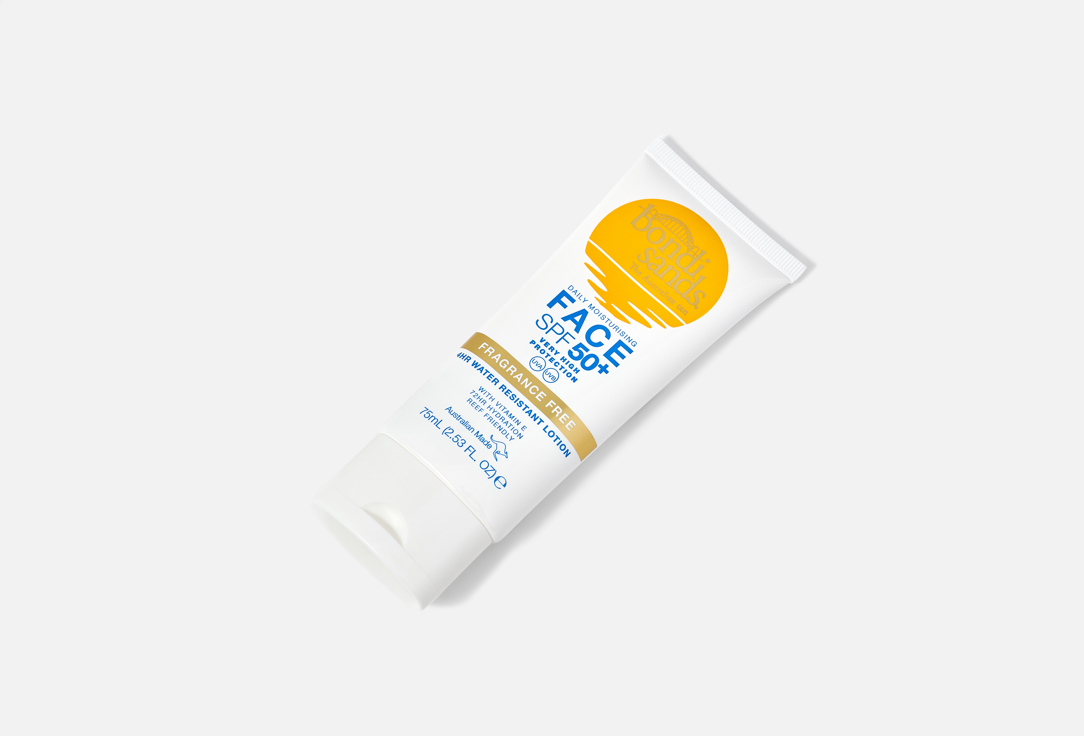 Bondi Sands Face Sunscreen Lotion SPF50+ Fragrance Free