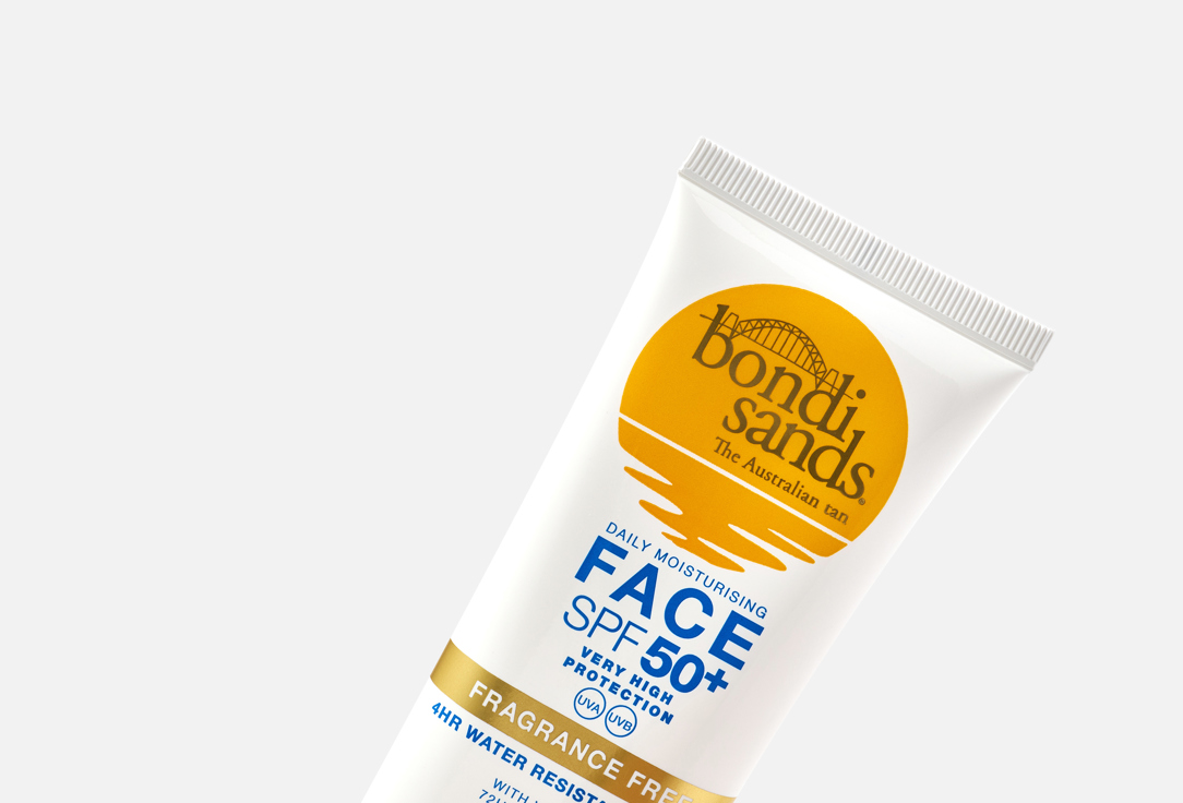 Bondi Sands Face Sunscreen Lotion SPF50+ Fragrance Free