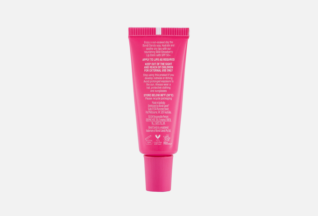 Bondi Sands Nourishing Lip Balm SPF 50+ Sunscreen Lip Care