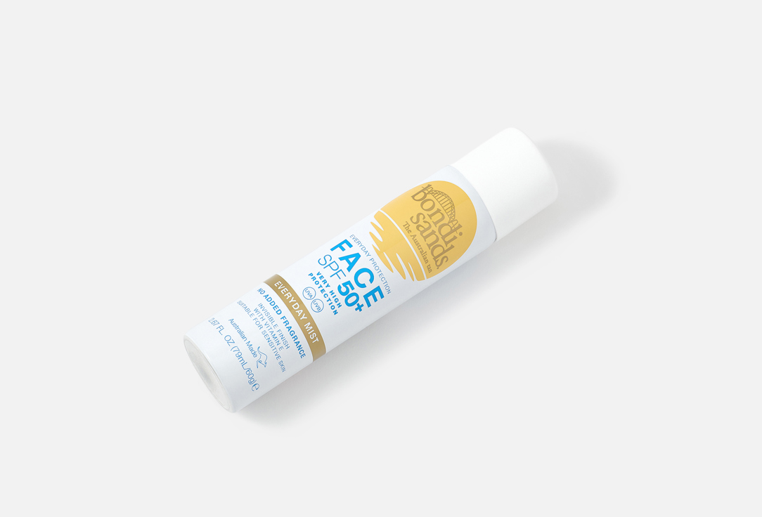 Bondi Sands Солнцезащитный мист для лица SPF50+ Fragrance Free Face Mist