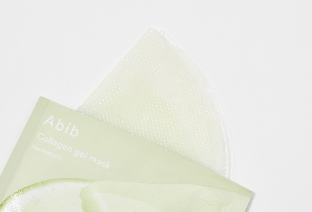 ABIB Hydrogel face mask with collagen Heartleaf jelly 1 pcs ABIB Hydrogel face mask with collagen Heartleaf jelly