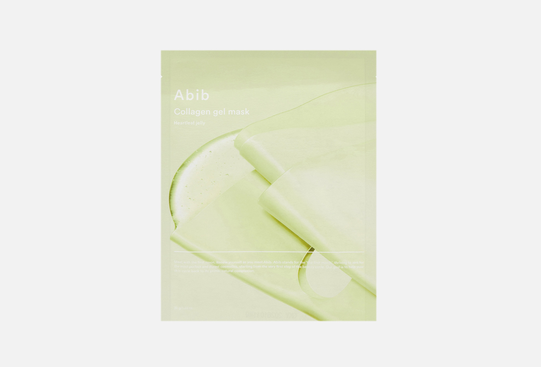 ABIB Hydrogel face mask with collagen Heartleaf jelly 1 pcs ABIB Hydrogel face mask with collagen Heartleaf jelly