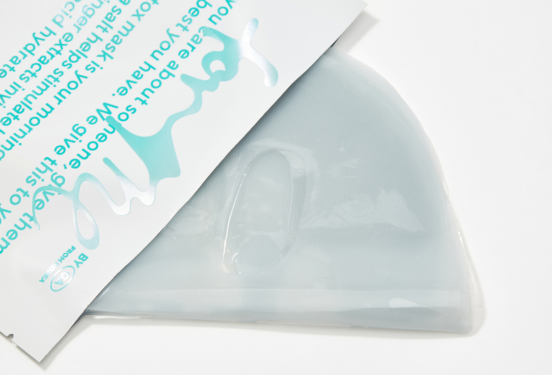 For me by gold apple Hydrogel sheet mask Sea salt + mint
