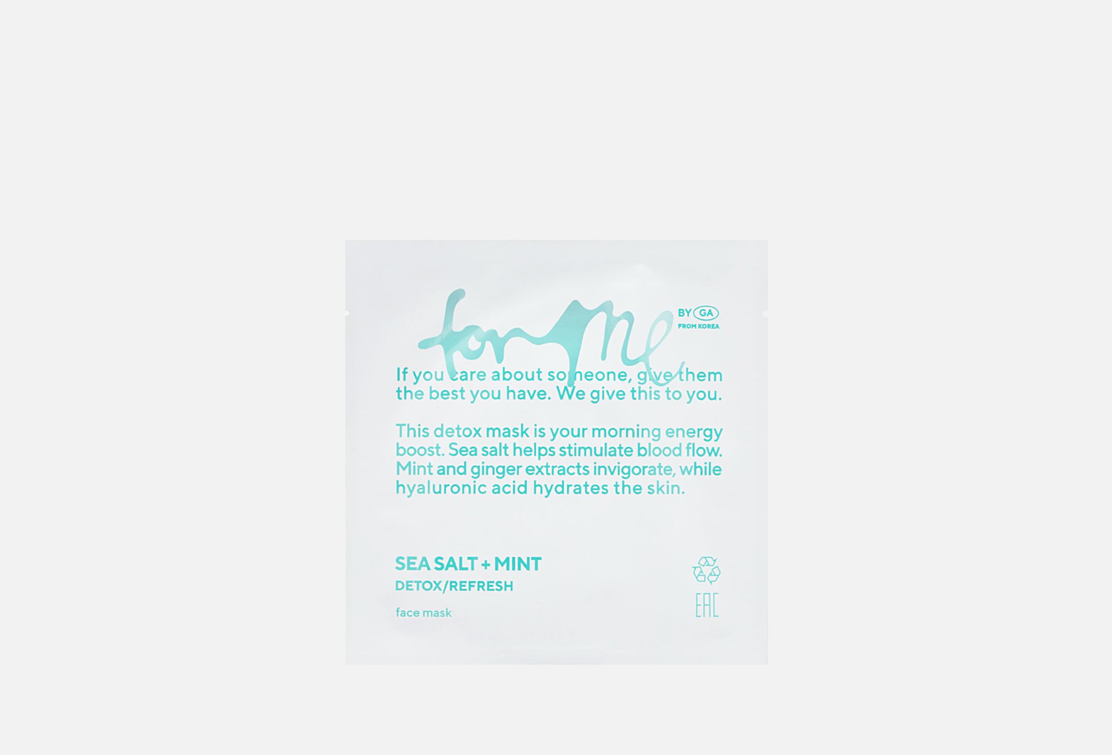 Sea salt + mint  1 
