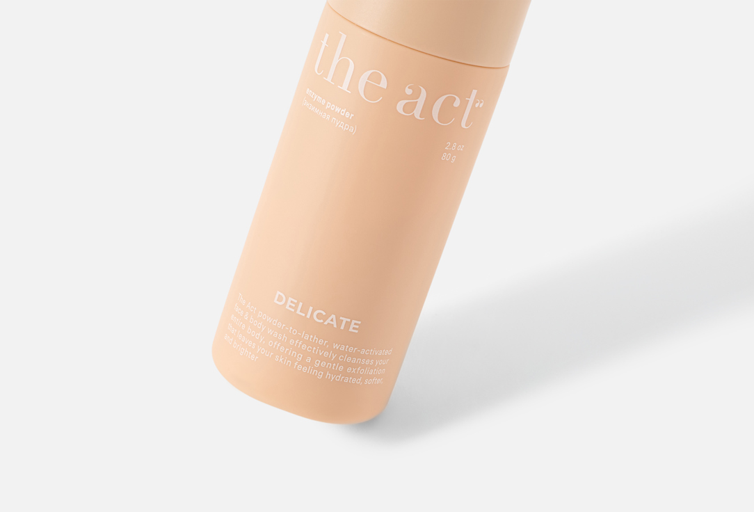 The Act Exfoliating Face & Body Enzyme Powder Delicate 75 g The Act Exfoliating Face & Body Enzyme Powder Delicate