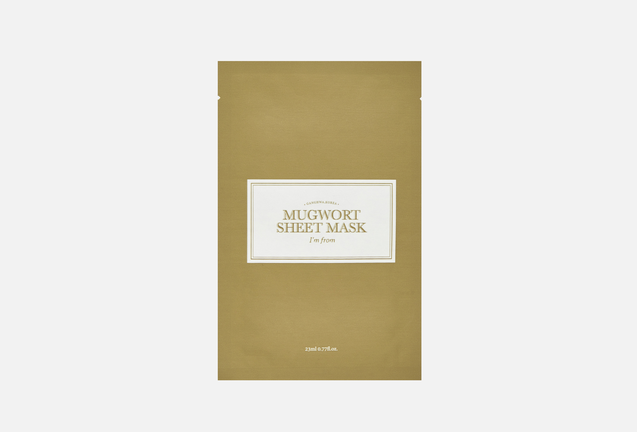 MUGWORT SHEET MASK 1