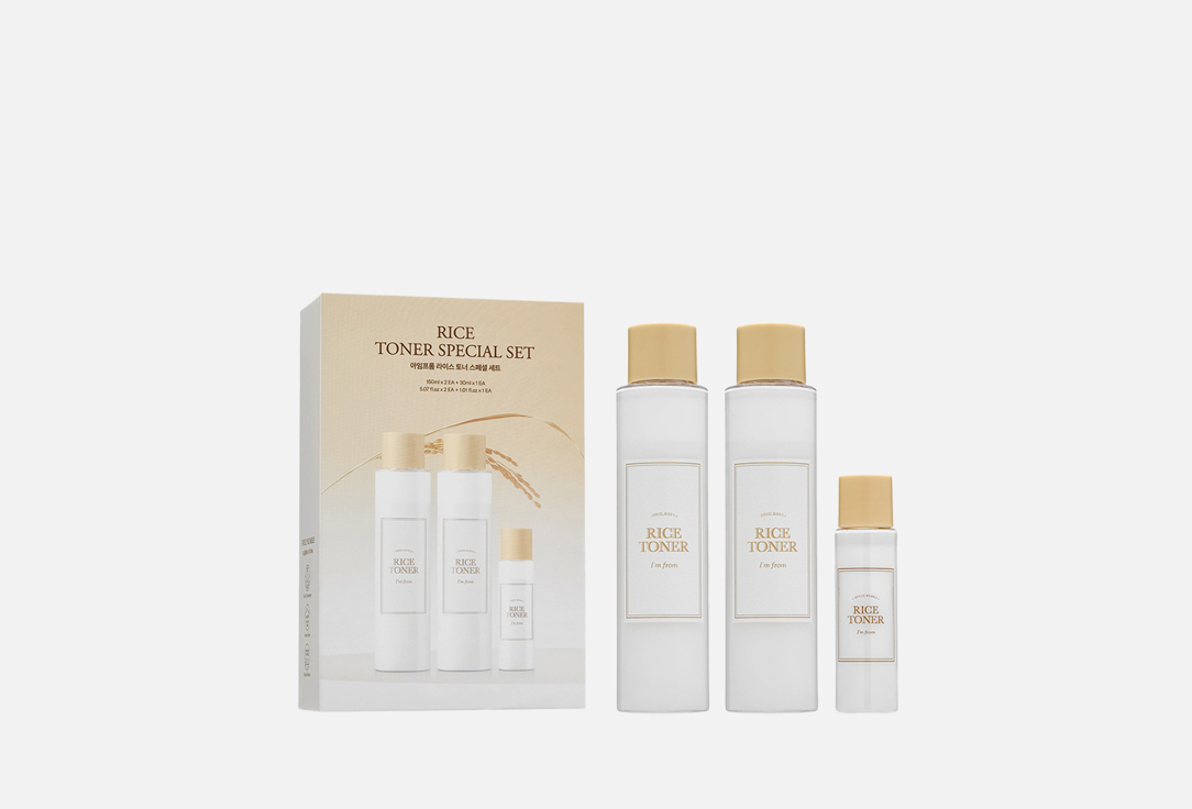 I'M FROM Face toner set RICE TONER SPECIAL SET