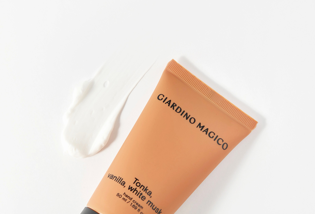 GIARDINO MAGICO Nourishing hand cream Tonka, vanilla, white musk