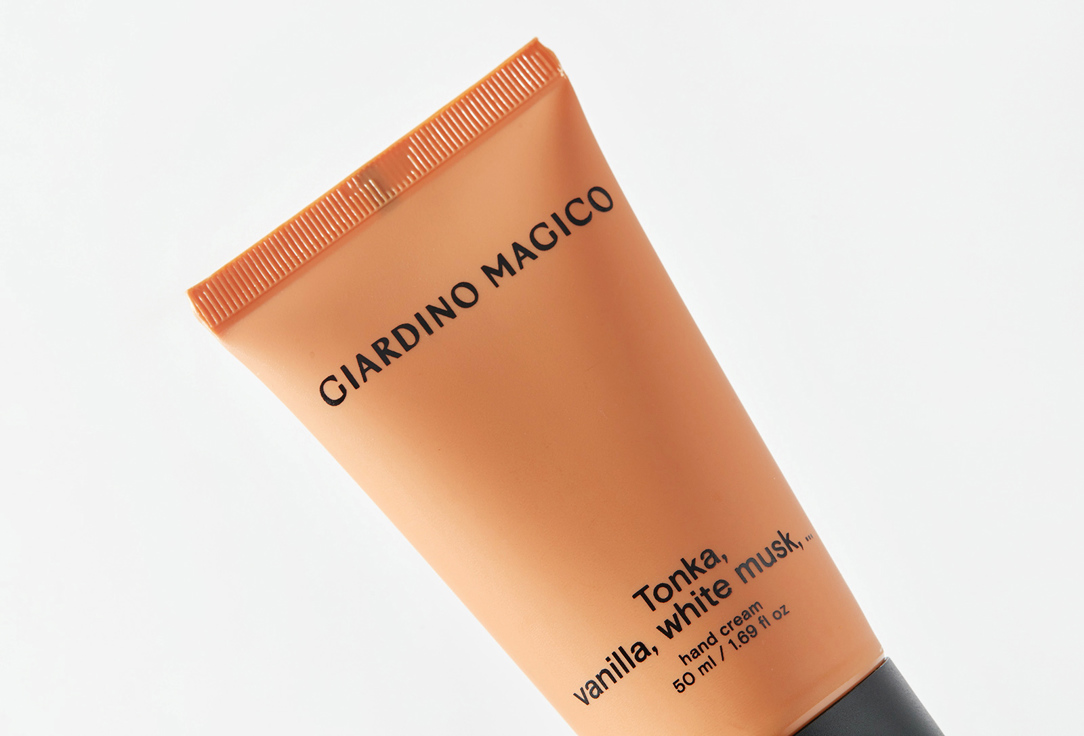 GIARDINO MAGICO Nourishing hand cream Tonka, vanilla, white musk