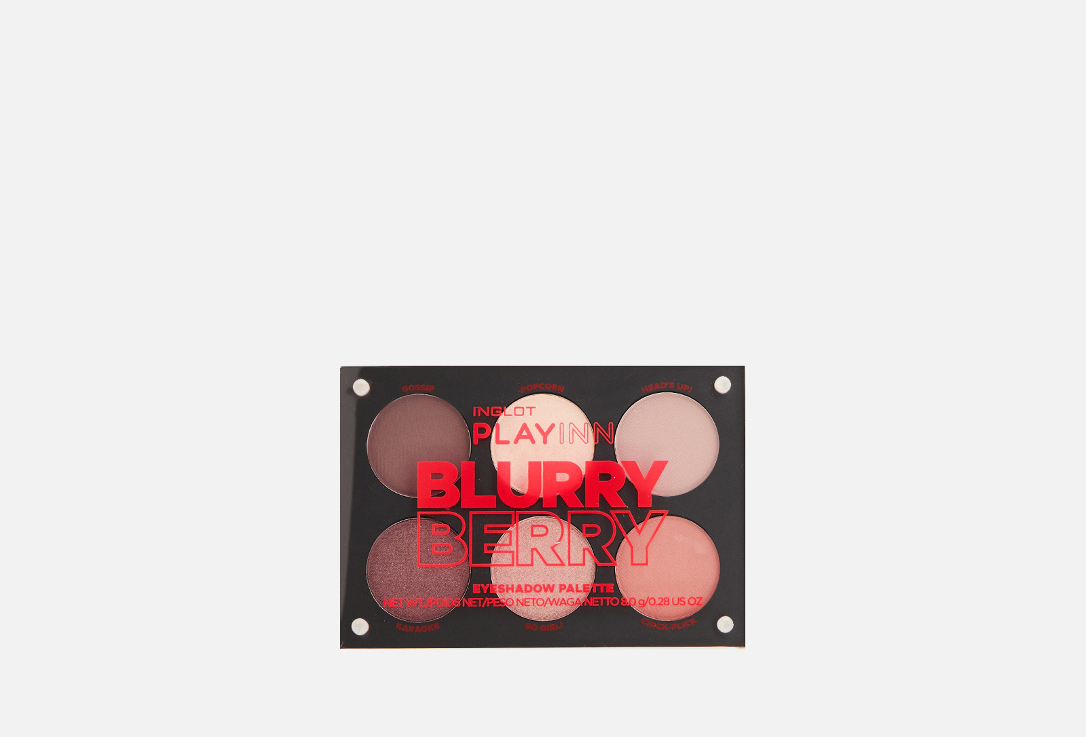 Palette eyeshadow  8 Blurry berry
