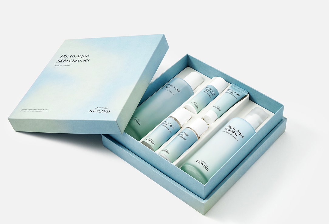 Passion&Beyond Hydrating and soothing vegan skincare set Phyto Aqua