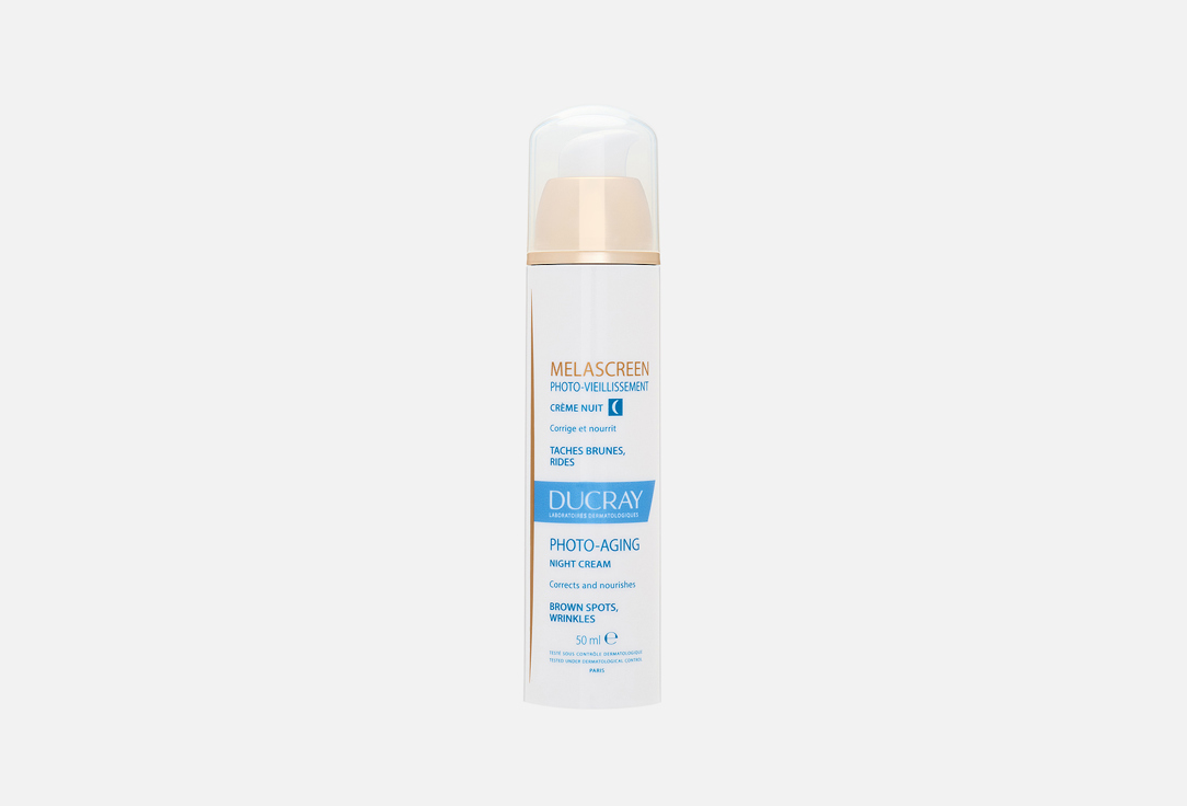 Ducray Moisturizing Night Face Cream Melascreen
