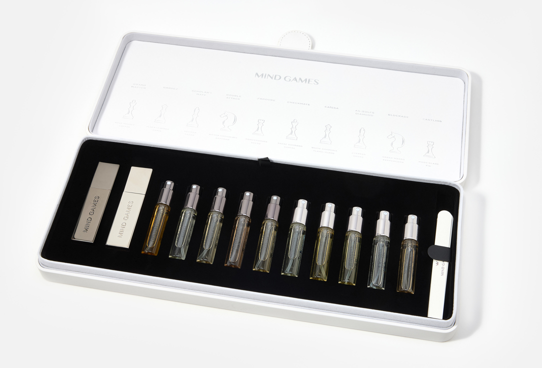 Mind Games Extrait de Parfum Set Leather 10 pcs Mind Games Extrait de Parfum Set Leather