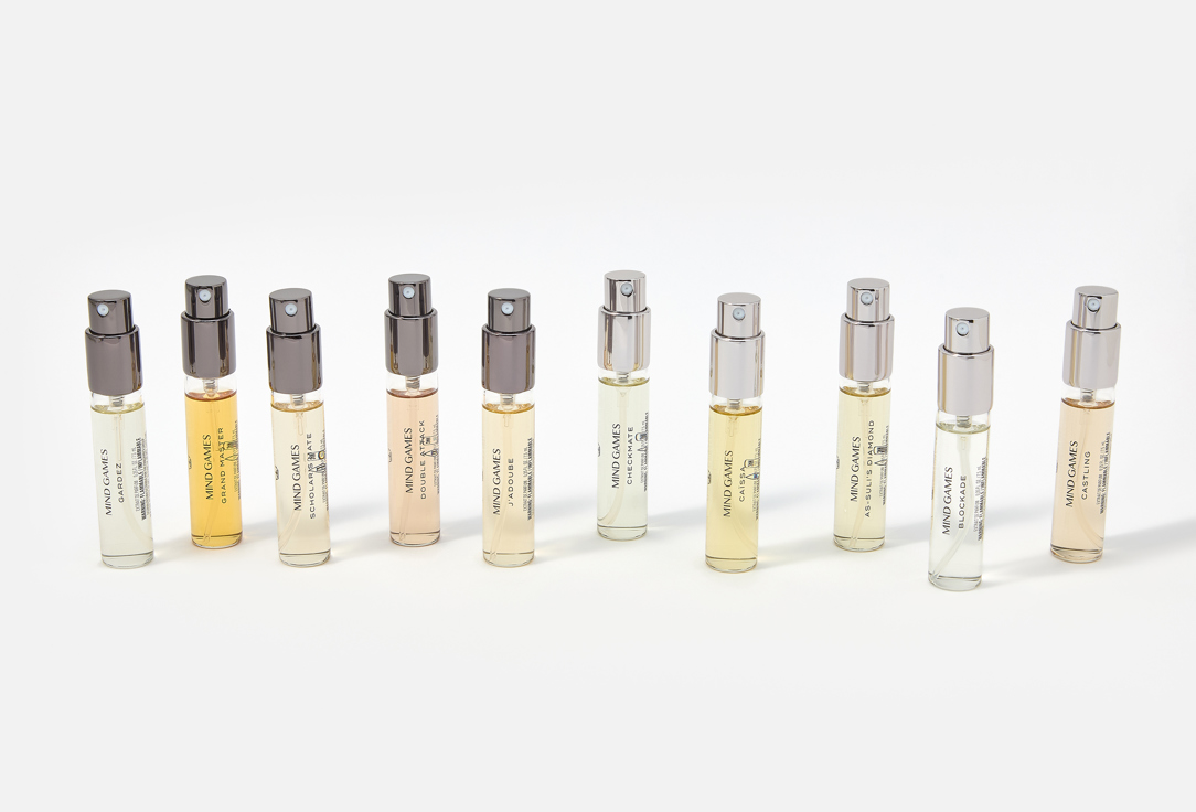 Mind Games Extrait de Parfum Set Leather 10 pcs Mind Games Extrait de Parfum Set Leather