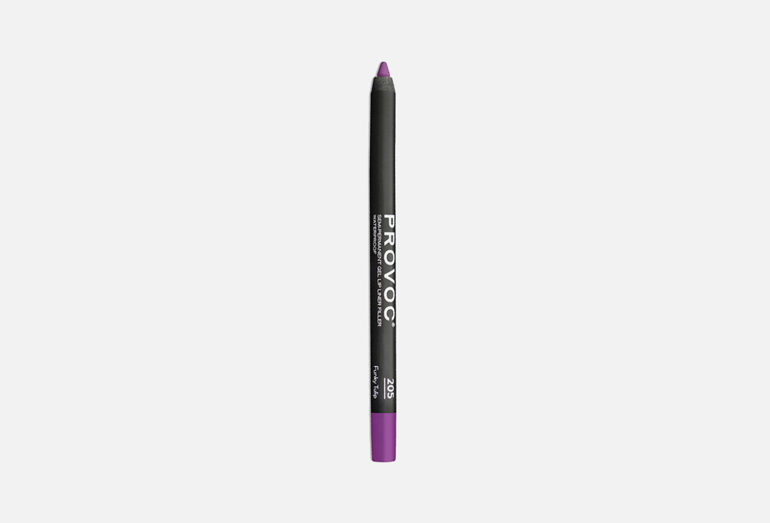 Provoc Waterproof Matte Lip Pencil Gel Lip Liner
