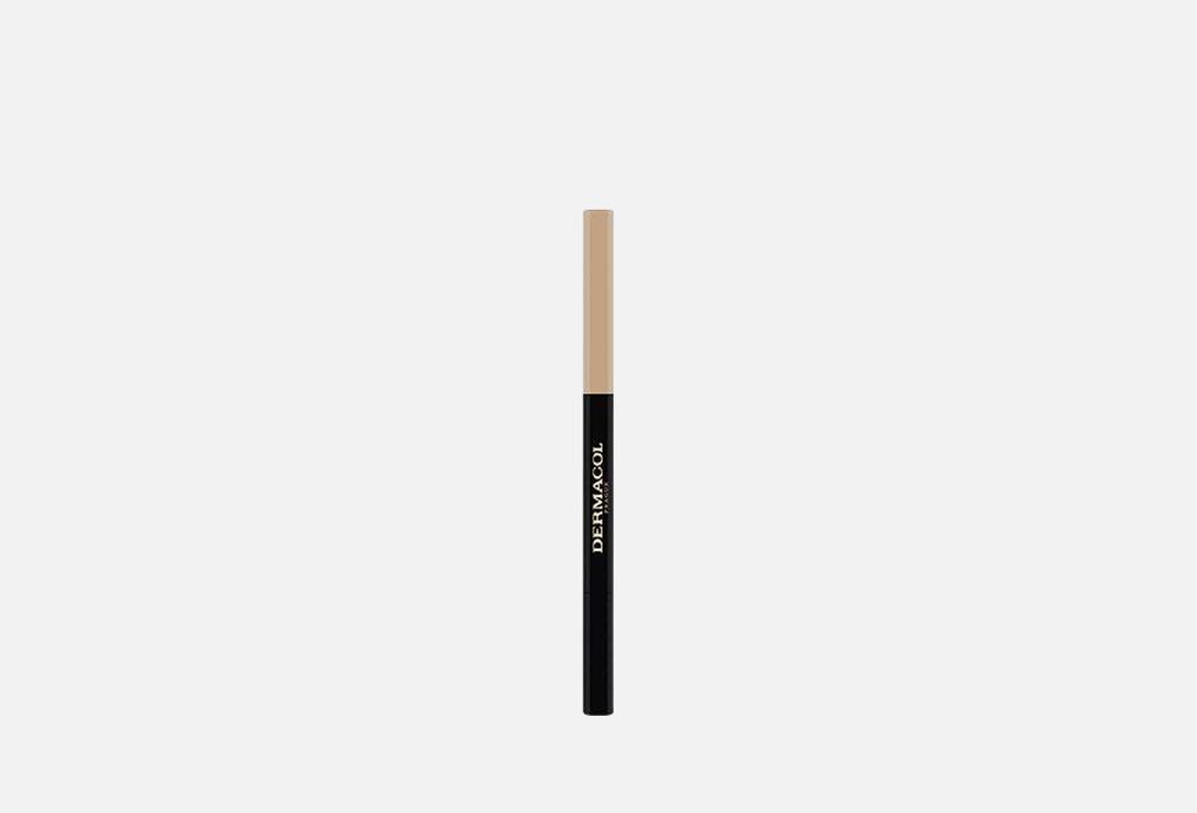 DERMACOL Waterproof eyebrow pencil with spoolie Perfector